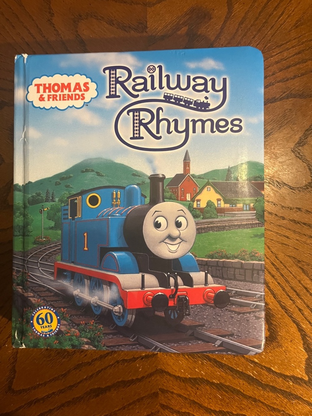 Thomas & Friends kids book | Railway Rhymes | large Boardbook
